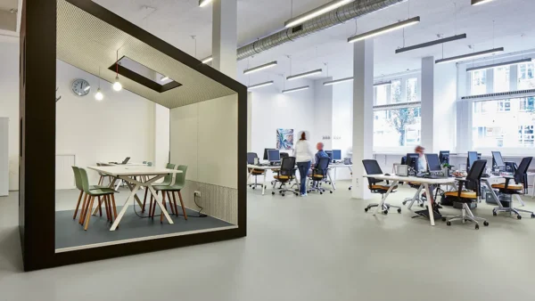 Acoustic linoleum flooring - Image 2