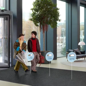 Coral entrance flooring