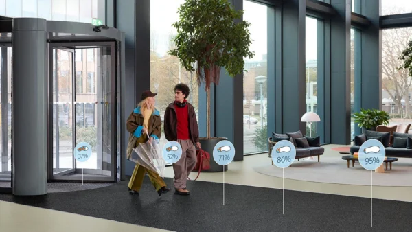 Coral entrance flooring