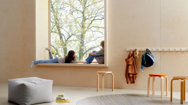 Marmoleum Linear linoleum flooring