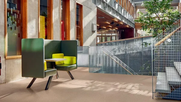 Marmoleum Marbled linoleum flooring - Image 3