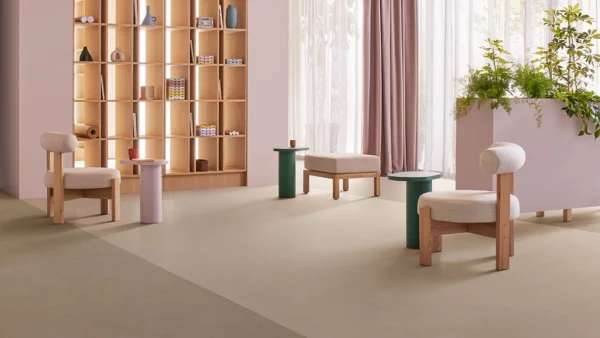 Marmoleum Modular linoleum tiles