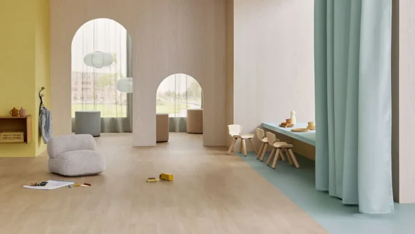 Modul'up 19 dB acoustic loose lay vinyl flooring