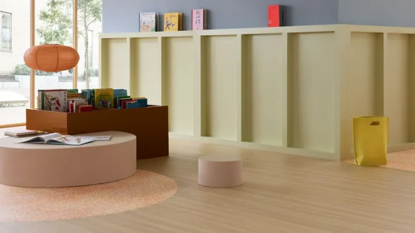 Sarlon 19 dB acoustic vinyl flooring