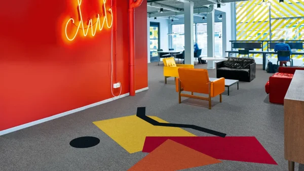 Showtime Colour needlefelt flooring