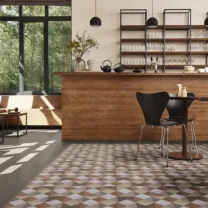 Step safety flooring