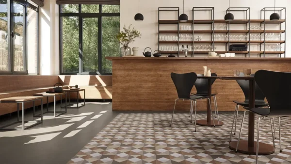 Step safety flooring